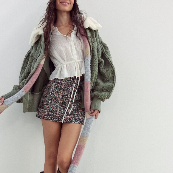 FREE PEOPLE Daybreak Blouse Solid / Optic White - Picture 6 of 9